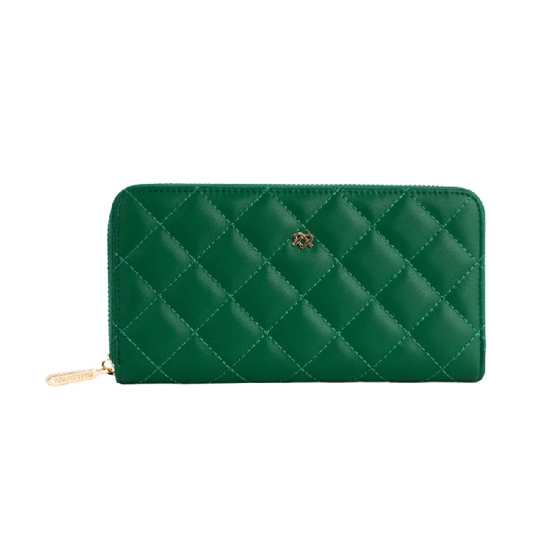 Eco-friendly money clips made from sustainable materialsUptown Quilted Wallet