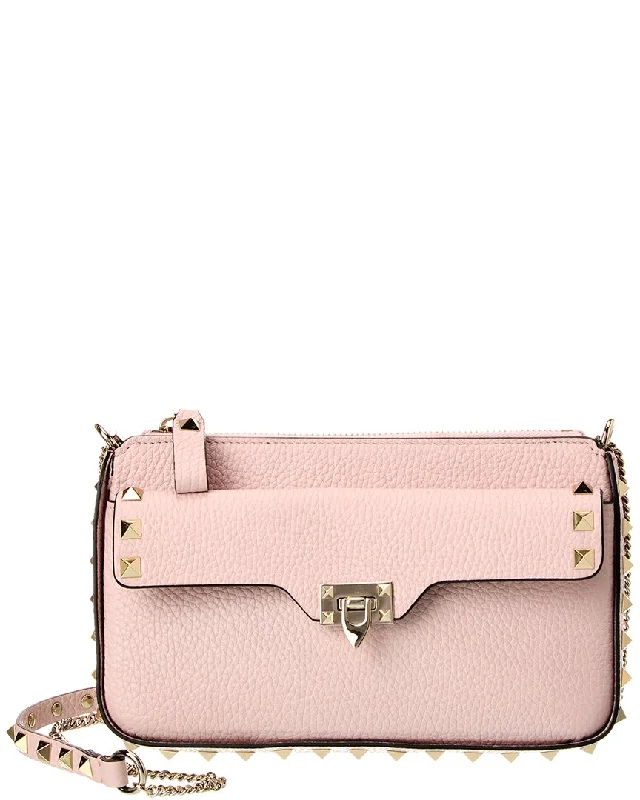 Money clips with built-in bottle openersValentino Rockstud Grainy Leather Wallet On Chain Money clips with built-in bottle openersValentino Rockstud Grainy Leather Wallet On Chain