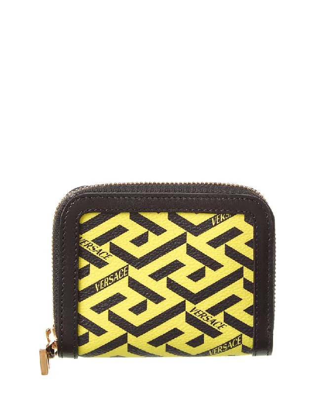 Lightweight money clips for travelVersace La Greca Coated Canvas & Leather Coin Purse Lightweight money clips for travelVersace La Greca Coated Canvas & Leather Coin Purse