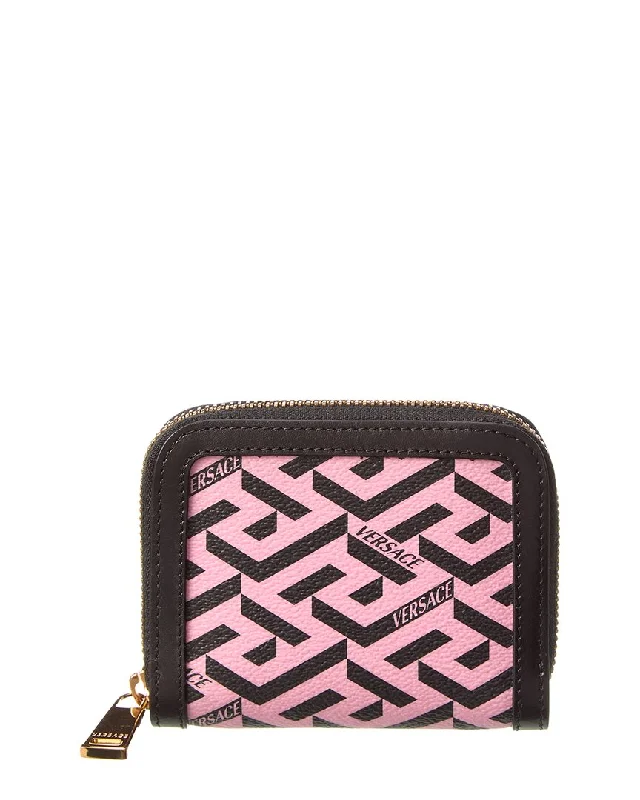 Money clips with built-in bottle openersVersace La Greca Coated Canvas & Leather Coin Purse Money clips with built-in bottle openersVersace La Greca Coated Canvas & Leather Coin Purse