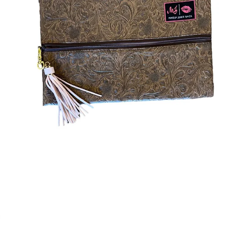 Slim money clips for minimalist walletsWomen's Makeup Bag In Brown