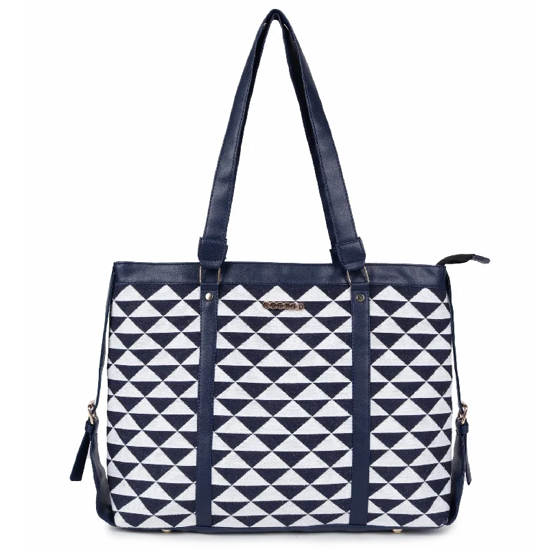 Women's Printed Tote Bag in Floral Patterns for a Spring - Themed Shopping TripASTRID Multi Color Tote Bags With PVC Handle Women's Printed Tote Bag in Floral Patterns for a Spring - Themed Shopping TripASTRID Multi Color Tote Bags With PVC Handle