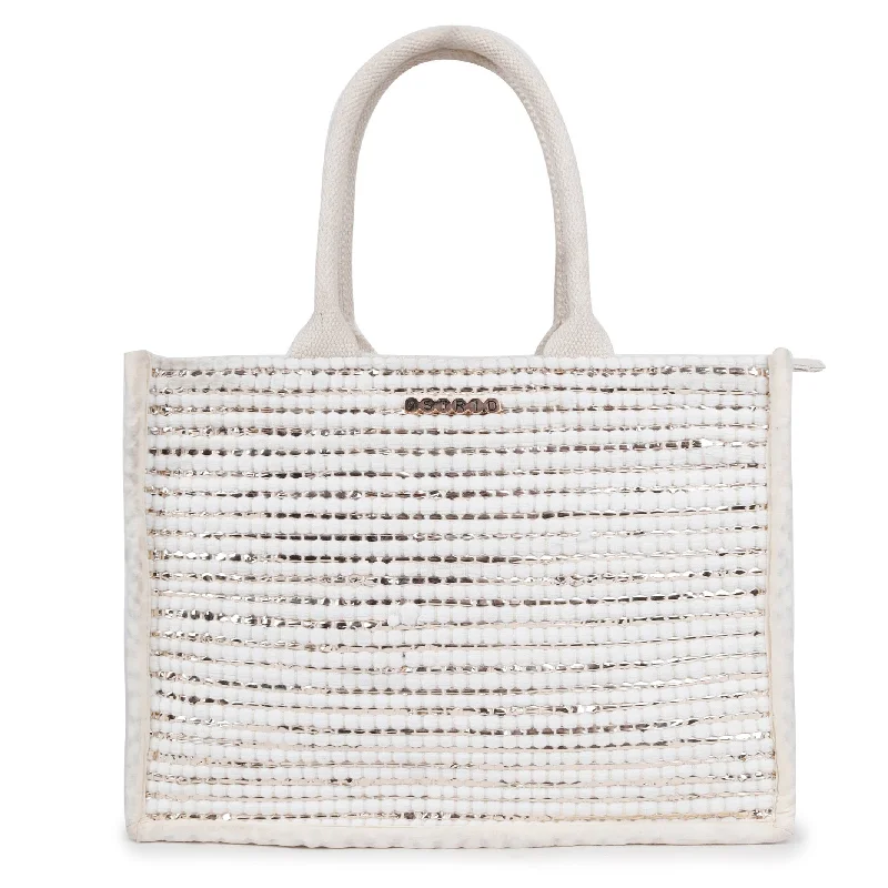 Women's Tote Bag with Inner Compartments in Gray for Organizing Everyday EssentialsASTRID Natural Color Poster Bags With Cotton Webbing Handle Women's Tote Bag with Inner Compartments in Gray for Organizing Everyday EssentialsASTRID Natural Color Poster Bags With Cotton Webbing Handle