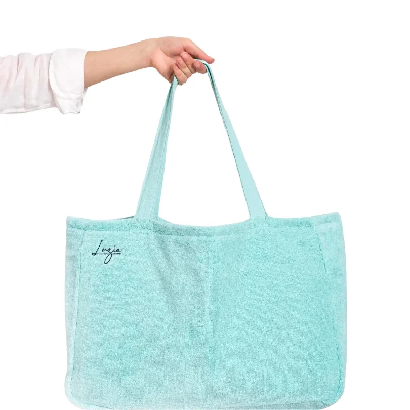 Oversized Jute Tote Bag in Natural Color with Rope Handles for a Beach VacationBeach And Pool Tote Bag In Turquoise Oversized Jute Tote Bag in Natural Color with Rope Handles for a Beach VacationBeach And Pool Tote Bag In Turquoise