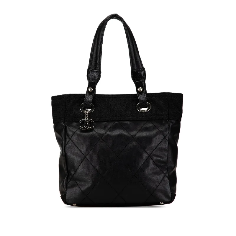 Women's Tote Bag with Zipper Closure in Red for Secure StorageBlack Chanel Small Paris-Biarritz Tote Women's Tote Bag with Zipper Closure in Red for Secure StorageBlack Chanel Small Paris-Biarritz Tote