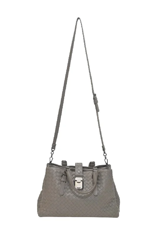 Women's Tote Bag with Inner Compartments in Gray for Organizing Everyday Essentials[WB6442] Bottega Veneta | Tote Bag