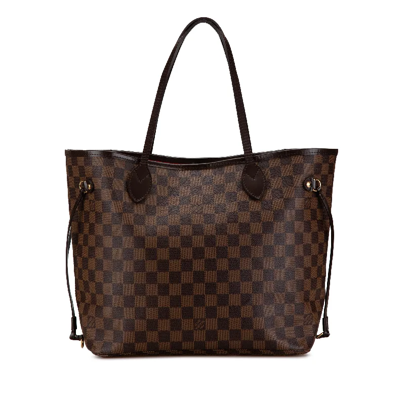Tote Bag with Adjustable Shoulder Strap in Olive Green for Comfortable CarryingBrown Louis Vuitton Damier Ebene Neverfull MM Tote Bag Tote Bag with Adjustable Shoulder Strap in Olive Green for Comfortable CarryingBrown Louis Vuitton Damier Ebene Neverfull MM Tote Bag