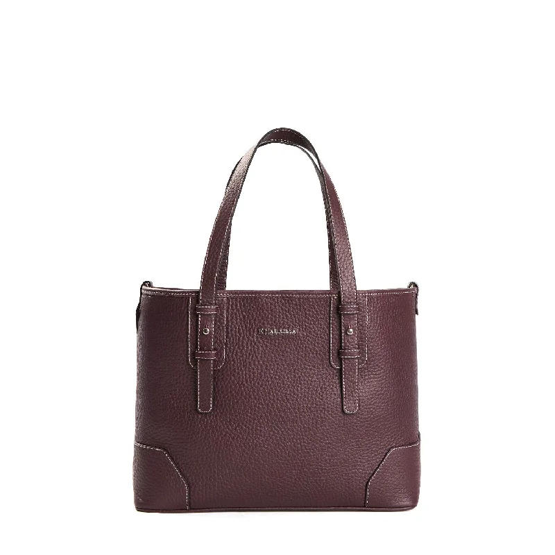 Women's Tote Bag with Zipper Closure in Red for Secure StorageBURGUNDY MIDI TOTE BAG Women's Tote Bag with Zipper Closure in Red for Secure StorageBURGUNDY MIDI TOTE BAG
