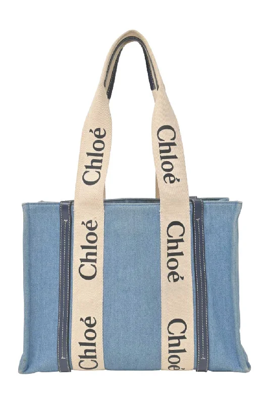 Women's Printed Tote Bag in Floral Patterns for a Spring - Themed Shopping Trip[WB6941] Chloé | Tote Bag