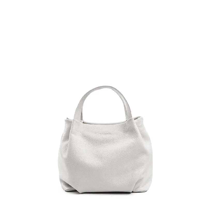 Women's Tote Bag with Detachable Pouch in Purple for Added ConvenienceWHITE SOFT BAG Women's Tote Bag with Detachable Pouch in Purple for Added ConvenienceWHITE SOFT BAG