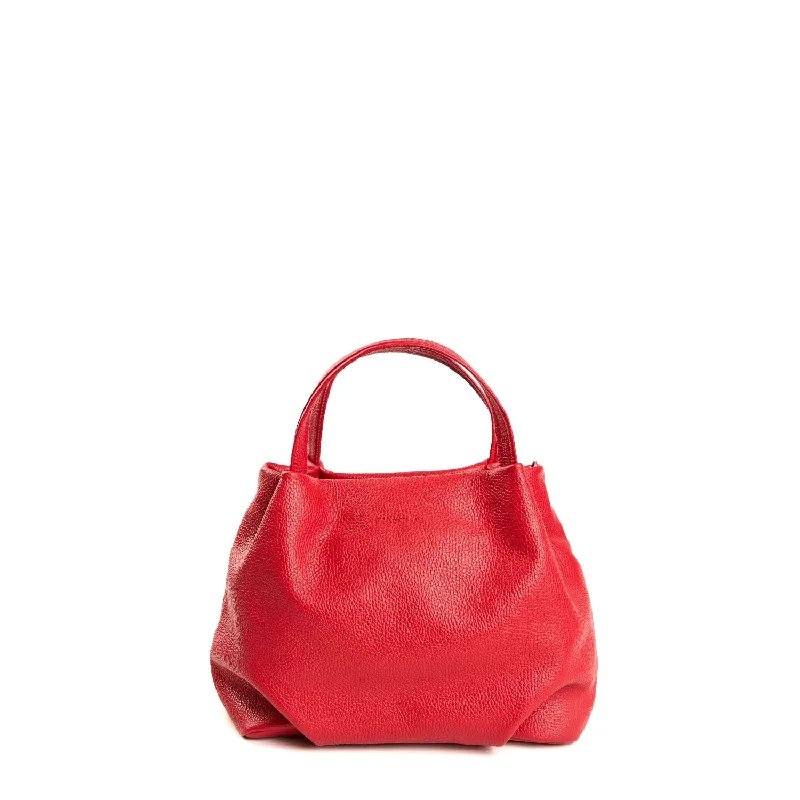 Women's Tote Bag with Magnetic Closure in Orange for Easy Access on the GoRED SOFT BAG Women's Tote Bag with Magnetic Closure in Orange for Easy Access on the GoRED SOFT BAG