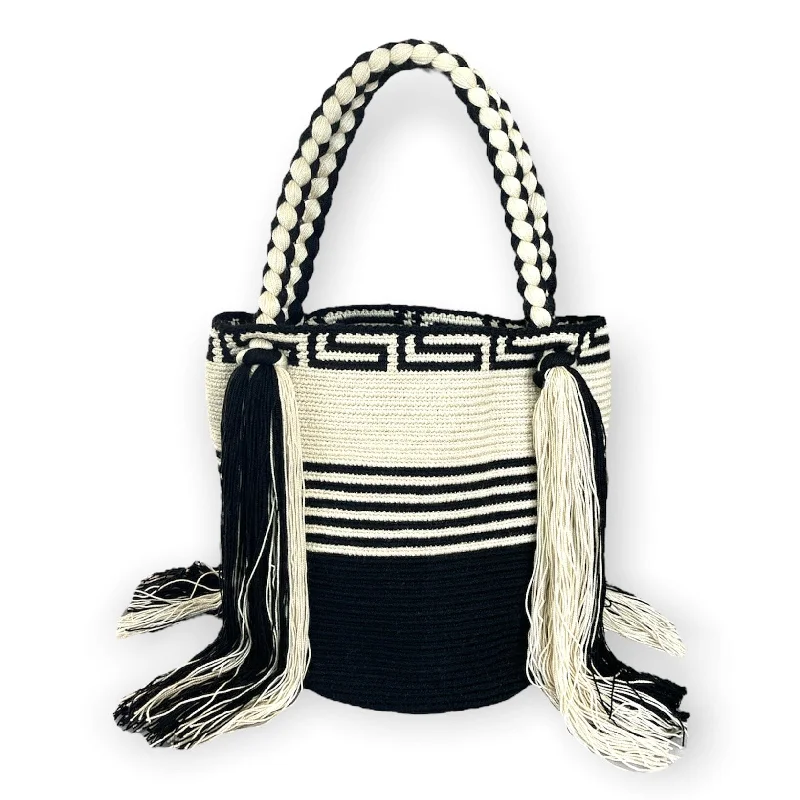 Geometric - Printed Tote Bag in Multicolor for a Contemporary and Trendy OutfitEndless Summer Striped Tote Bags | Striped Beach Tote - Geometric - Printed Tote Bag in Multicolor for a Contemporary and Trendy OutfitEndless Summer Striped Tote Bags | Striped Beach Tote -