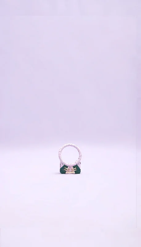 Linen Tote Bag in Natural Beige with Braided Details for a Rustic Summer EnsembleFitzACat 0 : Lavender & Green Mini Bag Linen Tote Bag in Natural Beige with Braided Details for a Rustic Summer EnsembleFitzACat 0 : Lavender & Green Mini Bag