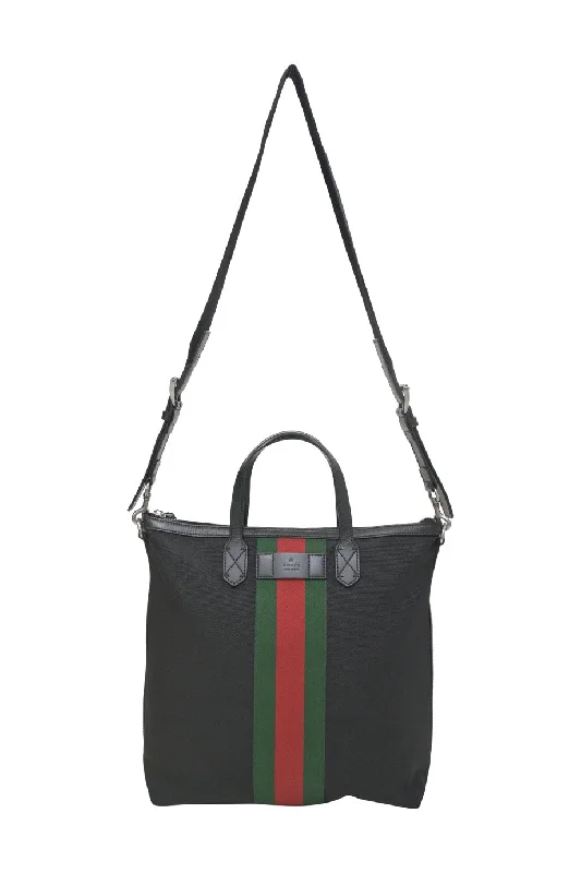 Tote Bag with RFID - Blocking Pocket in Black for Protecting Your Cards and Information[WB6535] Gucci | Tote Bag