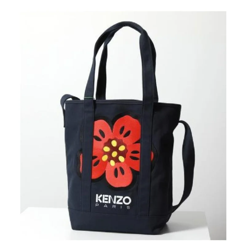 Waterproof Tote Bag in Yellow for Outdoor Activities in Wet WeatherK.E.N.Z.O. Boke Flower Embroidered Tote Bag Waterproof Tote Bag in Yellow for Outdoor Activities in Wet WeatherK.E.N.Z.O. Boke Flower Embroidered Tote Bag