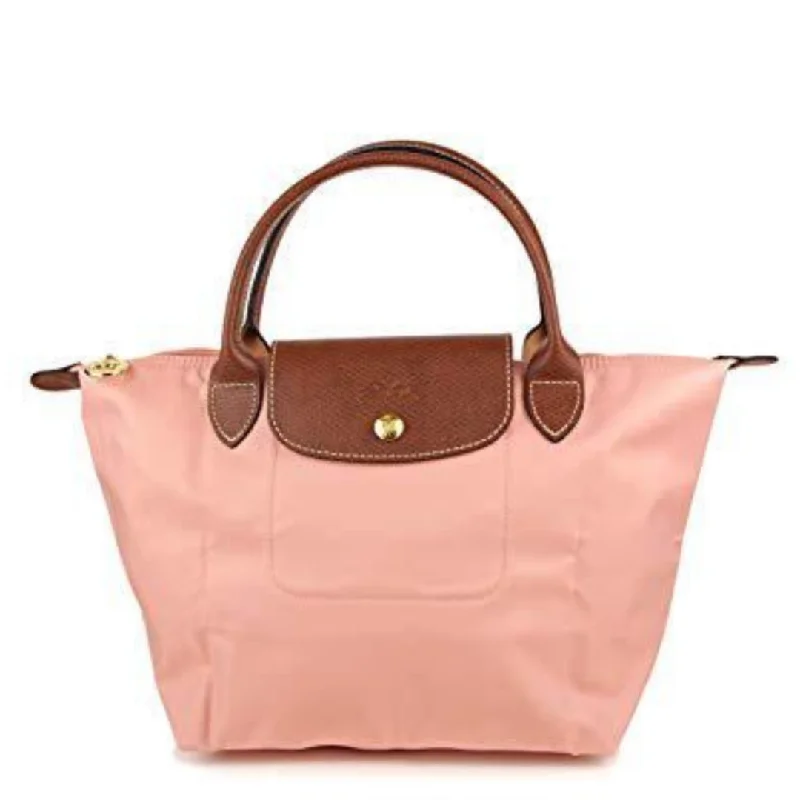 Women's Tote Bag with Detachable Pouch in Purple for Added ConvenienceL.O.N.G.C.H.A.M.P Small Folding Tote Bag Women's Tote Bag with Detachable Pouch in Purple for Added ConvenienceL.O.N.G.C.H.A.M.P Small Folding Tote Bag