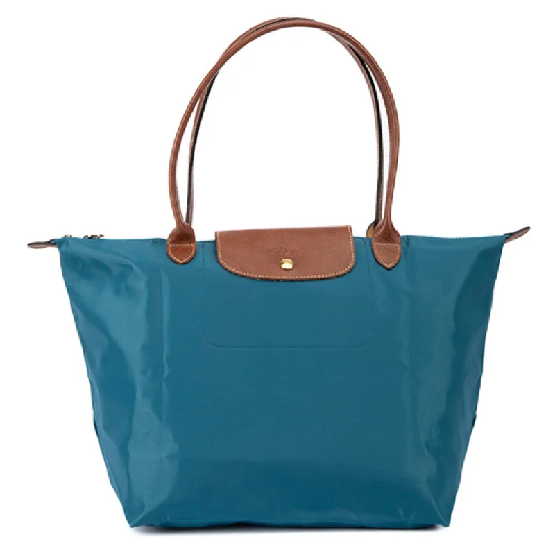Women's Tote Bag with Detachable Pouch in Purple for Added ConvenienceL.O.N.G.C.H.A.M.P Folding L Tote Bag Women's Tote Bag with Detachable Pouch in Purple for Added ConvenienceL.O.N.G.C.H.A.M.P Folding L Tote Bag