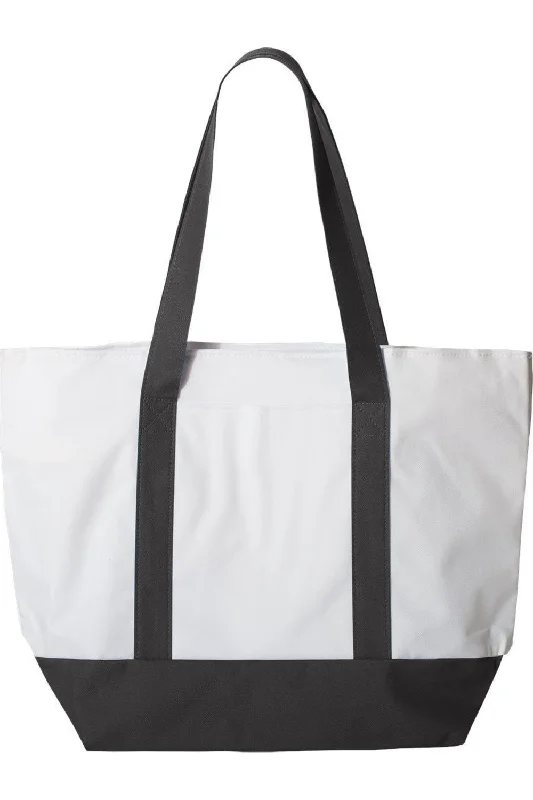 Women's Tote Bag with Detachable Pouch in Purple for Added ConvenienceLiberty Bags Bay View Zippered Tote Women's Tote Bag with Detachable Pouch in Purple for Added ConvenienceLiberty Bags Bay View Zippered Tote