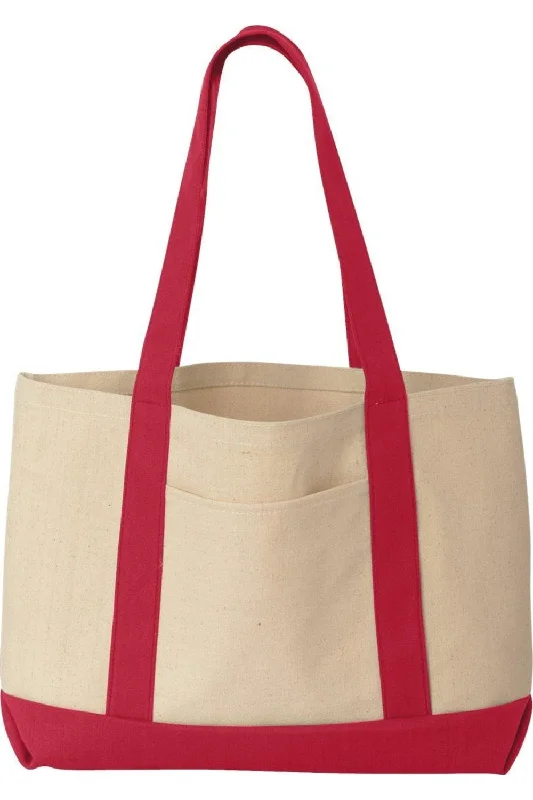 Women's Tote Bag with Inner Compartments in Gray for Organizing Everyday EssentialsLiberty Bags Leeward Boater Tote Women's Tote Bag with Inner Compartments in Gray for Organizing Everyday EssentialsLiberty Bags Leeward Boater Tote