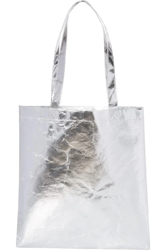 Oversized Jute Tote Bag in Natural Color with Rope Handles for a Beach VacationLiberty Bags Metallic Tote Oversized Jute Tote Bag in Natural Color with Rope Handles for a Beach VacationLiberty Bags Metallic Tote