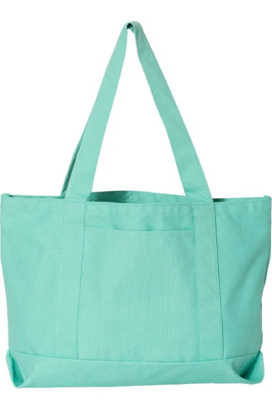 Women's Tote Bag with Inner Compartments in Gray for Organizing Everyday EssentialsLiberty Bags Pigment-Dyed Premium Canvas Tote Women's Tote Bag with Inner Compartments in Gray for Organizing Everyday EssentialsLiberty Bags Pigment-Dyed Premium Canvas Tote