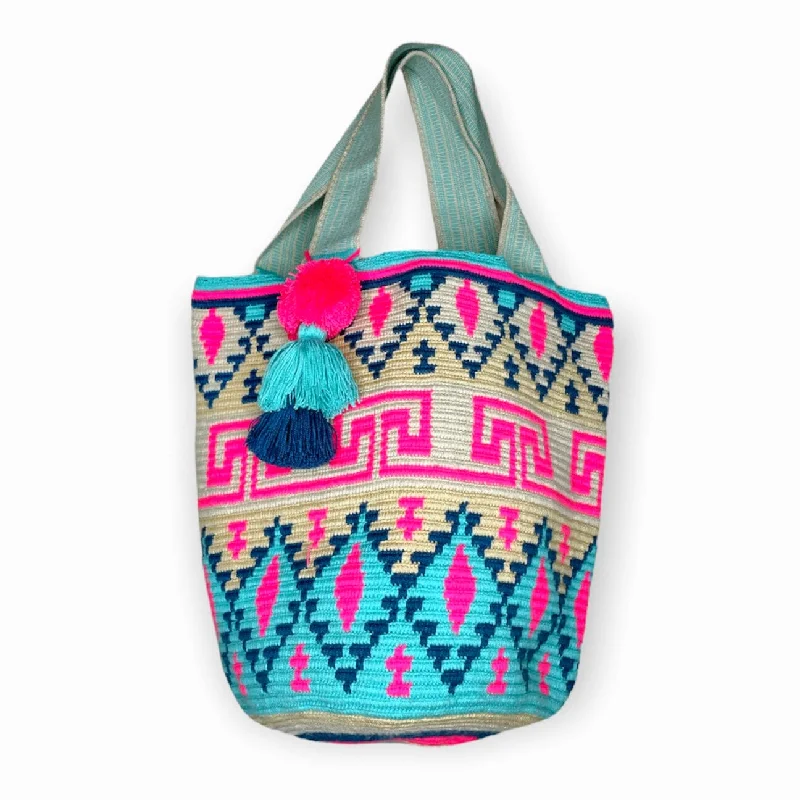 Sweet Summer - Turquoise/Hot Pink