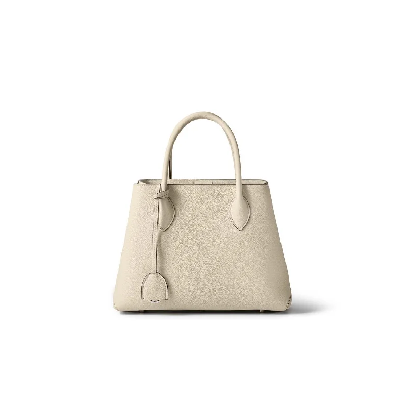 Embroidered Tote Bag in Beige with Floral Motifs for a Boho - Chic VibeMia Tote Bag Medium with Etoupe Edgepaint Embroidered Tote Bag in Beige with Floral Motifs for a Boho - Chic VibeMia Tote Bag Medium with Etoupe Edgepaint
