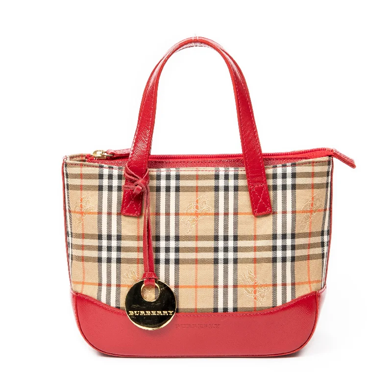Women's Printed Tote Bag in Floral Patterns for a Spring - Themed Shopping TripMini Zip Tote