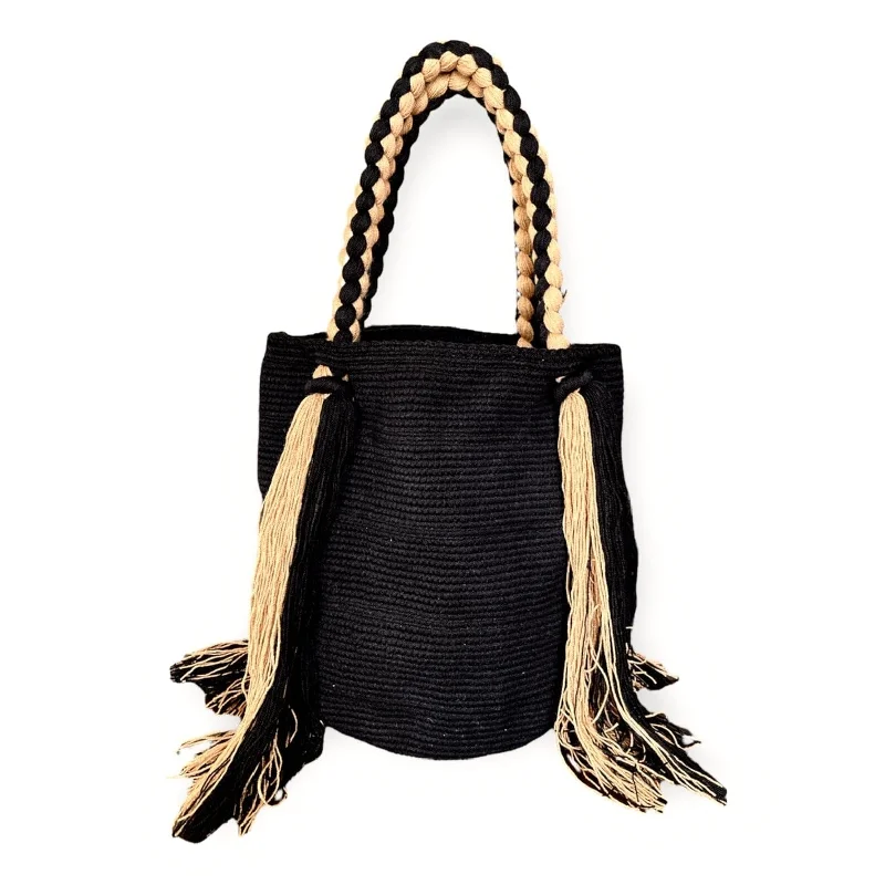 Perissa Beach - Black/Gold