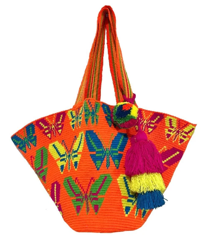 20 Neon Orange | Butterflies