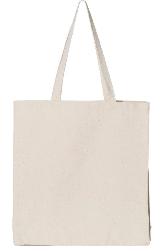 Oversized Jute Tote Bag in Natural Color with Rope Handles for a Beach VacationOAD Promotional Shopper Tote