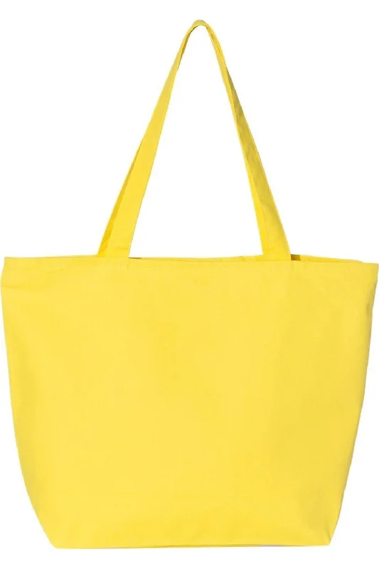 Women's Tote Bag with Magnetic Closure in Orange for Easy Access on the GoQ-Tees 25L Zippered Tote Women's Tote Bag with Magnetic Closure in Orange for Easy Access on the GoQ-Tees 25L Zippered Tote