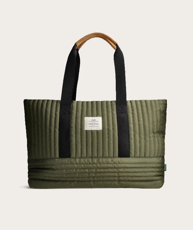 Waterproof Tote Bag in Yellow for Outdoor Activities in Wet WeatherRecycled Travel Tote - Olive Waterproof Tote Bag in Yellow for Outdoor Activities in Wet WeatherRecycled Travel Tote - Olive