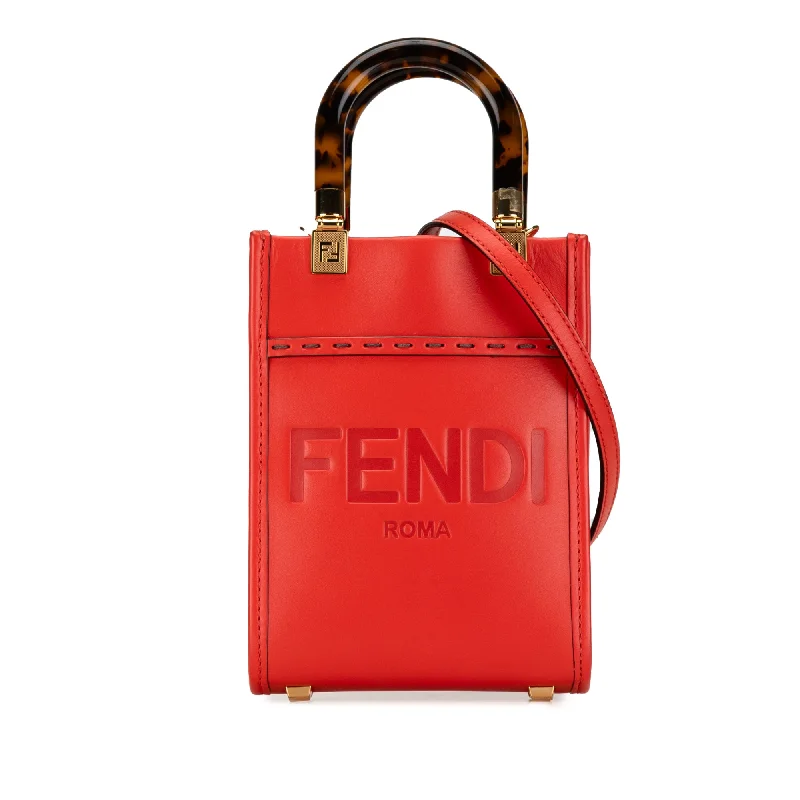 Women's Tote Bag with Detachable Pouch in Purple for Added ConvenienceRed Fendi Mini Sunshine Shopper Tote Satchel Women's Tote Bag with Detachable Pouch in Purple for Added ConvenienceRed Fendi Mini Sunshine Shopper Tote Satchel