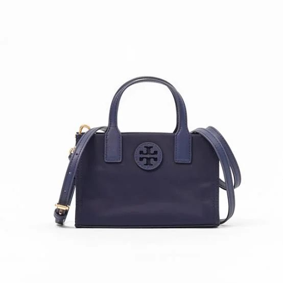 Women's Tote Bag with Zipper Closure in Red for Secure StorageT.O.R.Y B.U.R.C.H Ella Mini Tote Black Women's Tote Bag with Zipper Closure in Red for Secure StorageT.O.R.Y B.U.R.C.H Ella Mini Tote Black