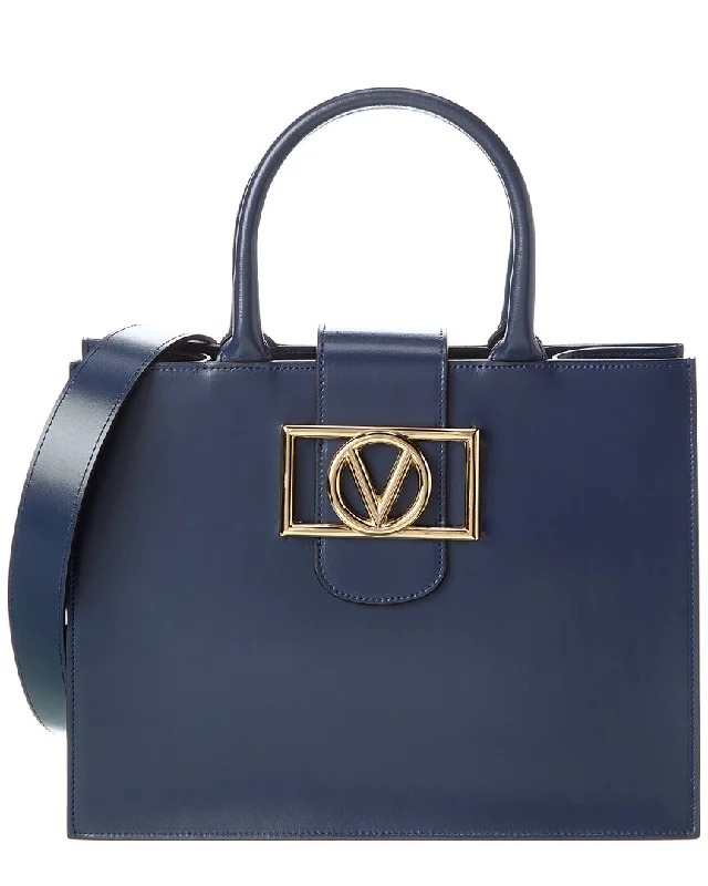Geometric - Printed Tote Bag in Multicolor for a Contemporary and Trendy OutfitValentino by Mario Valentino Victoria Super V Leather Tote Geometric - Printed Tote Bag in Multicolor for a Contemporary and Trendy OutfitValentino by Mario Valentino Victoria Super V Leather Tote
