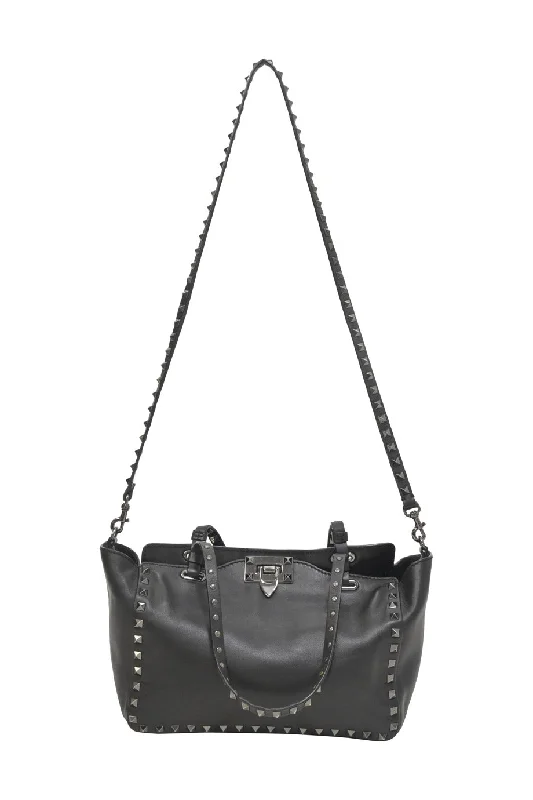 Monogrammed Tote Bag in Brown Leather with Personalized Initials for a Custom and Elegant Touch[WB7080] Valentino Garavani | Tote Bag