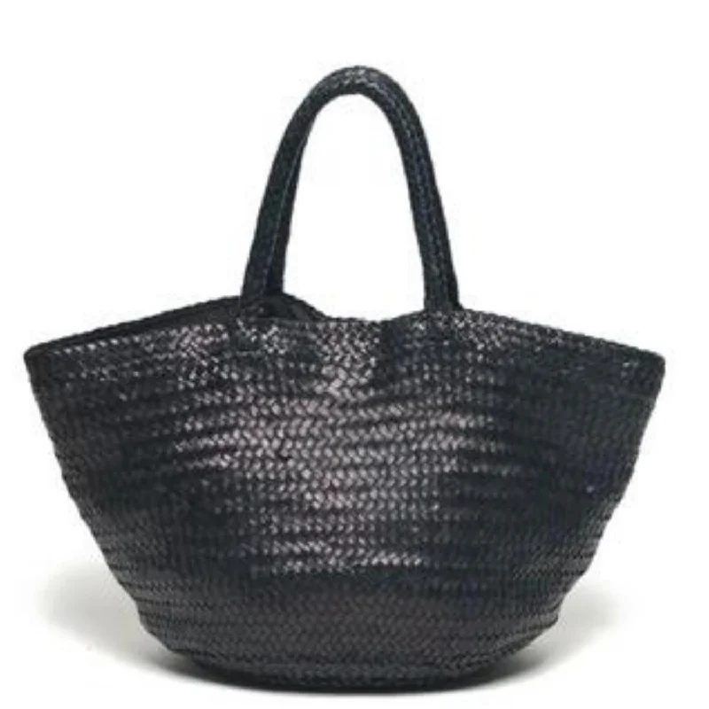 Faux Fur - Trimmed Tote Bag in White for a Cozy Winter LookWomen's South Beach Tote Bag In Black Faux Fur - Trimmed Tote Bag in White for a Cozy Winter LookWomen's South Beach Tote Bag In Black