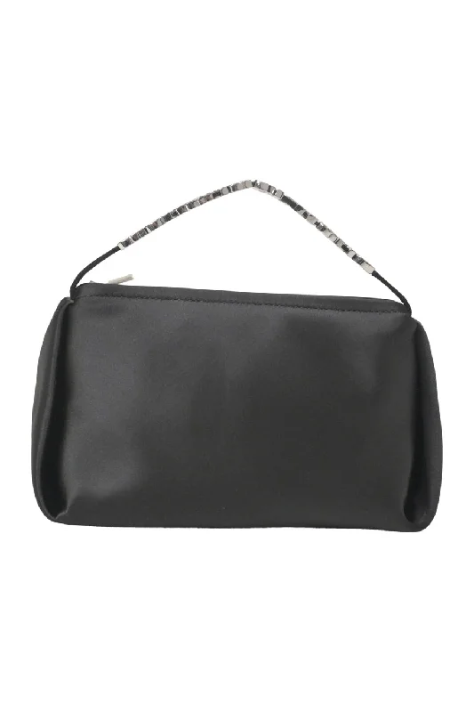 Embroidered Denim Shoulder Bag in Blue for a Vintage Vibe[WB7013] Alexander Wang | Shoulder Bag