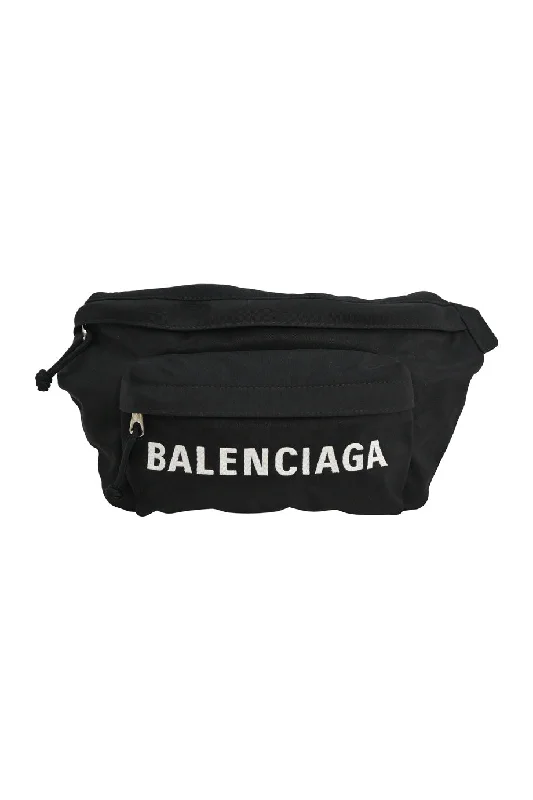 Pvc Shoulder Bag in Clear with Glitter for a Fun and Modern Look[WB5813] Balenciaga | Fanny Pack