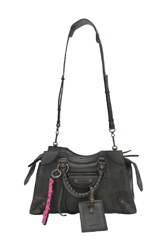 Women's Shoulder Bag with Fringe Details in Brown for a Bohemian Style[WB6153] Balenciaga | Satchel