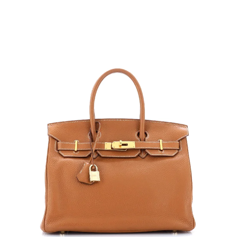 Crossbody Shoulder Bag in Black Leather with Gold Hardware for Night OutsBirkin Handbag Gold Clemence with Gold Hardware 30