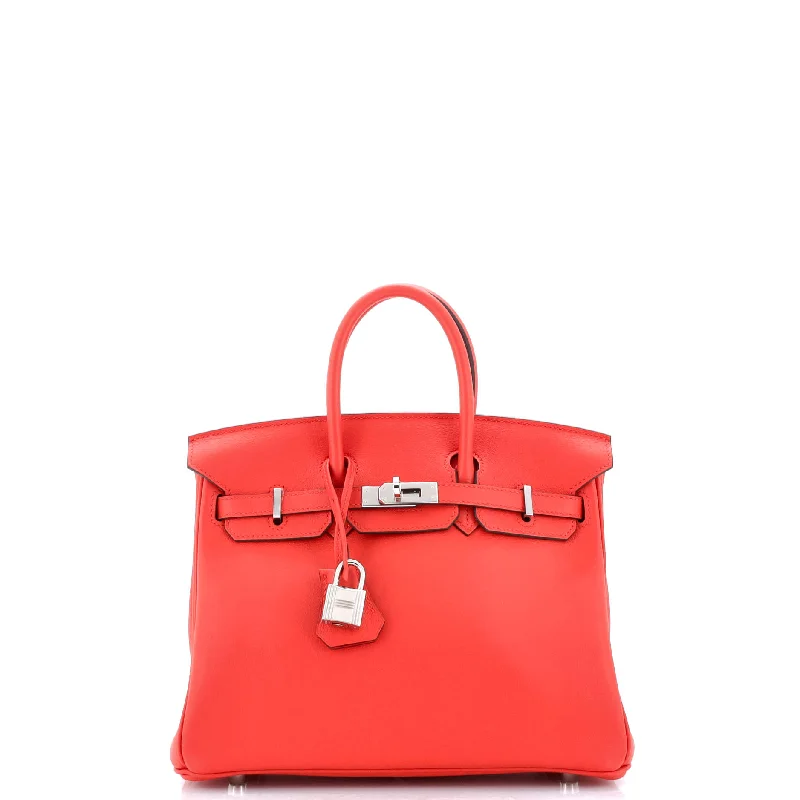 Canvas and Leather Combo Shoulder Bag in Tan for a Rustic LookBirkin Handbag Rouge Tomate Swift with Palladium Hardware 25 Canvas and Leather Combo Shoulder Bag in Tan for a Rustic LookBirkin Handbag Rouge Tomate Swift with Palladium Hardware 25
