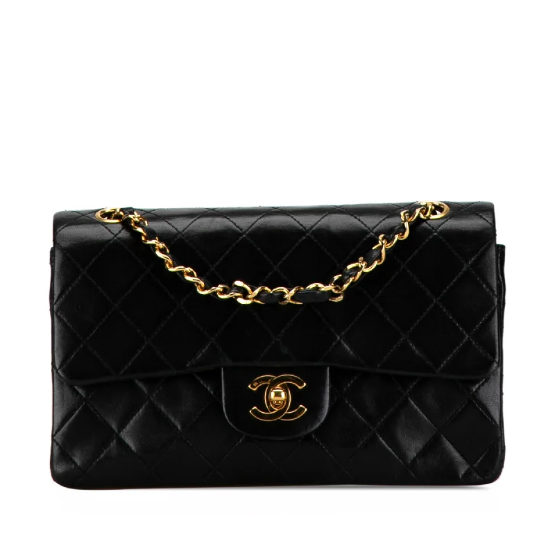 Vegan Leather Shoulder Bag in Gray for Ethical Fashion LoversBlack Chanel Small Classic Lambskin Double Flap Shoulder Bag Vegan Leather Shoulder Bag in Gray for Ethical Fashion LoversBlack Chanel Small Classic Lambskin Double Flap Shoulder Bag