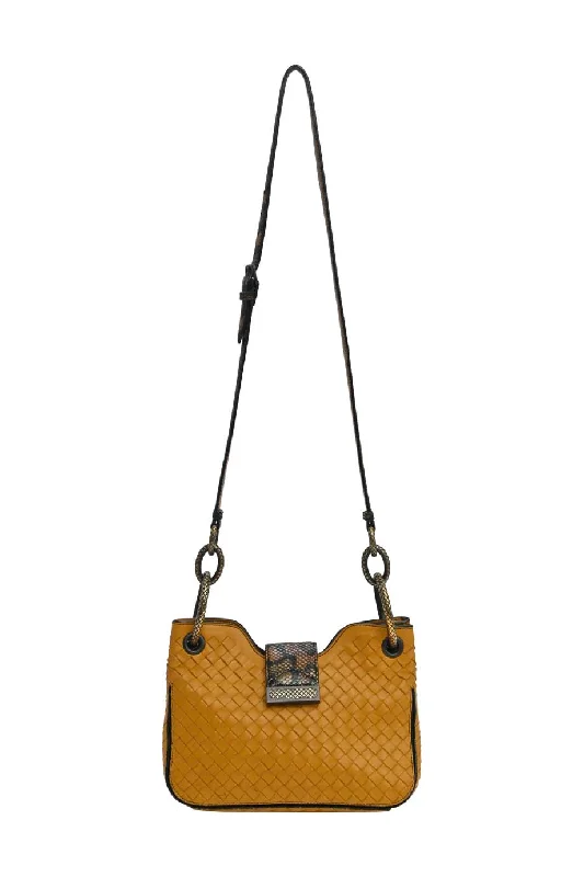 Women's Waterproof Nylon Shoulder Bag in Green for Hiking[WB5955] Bottega Veneta | Shoulder Bag