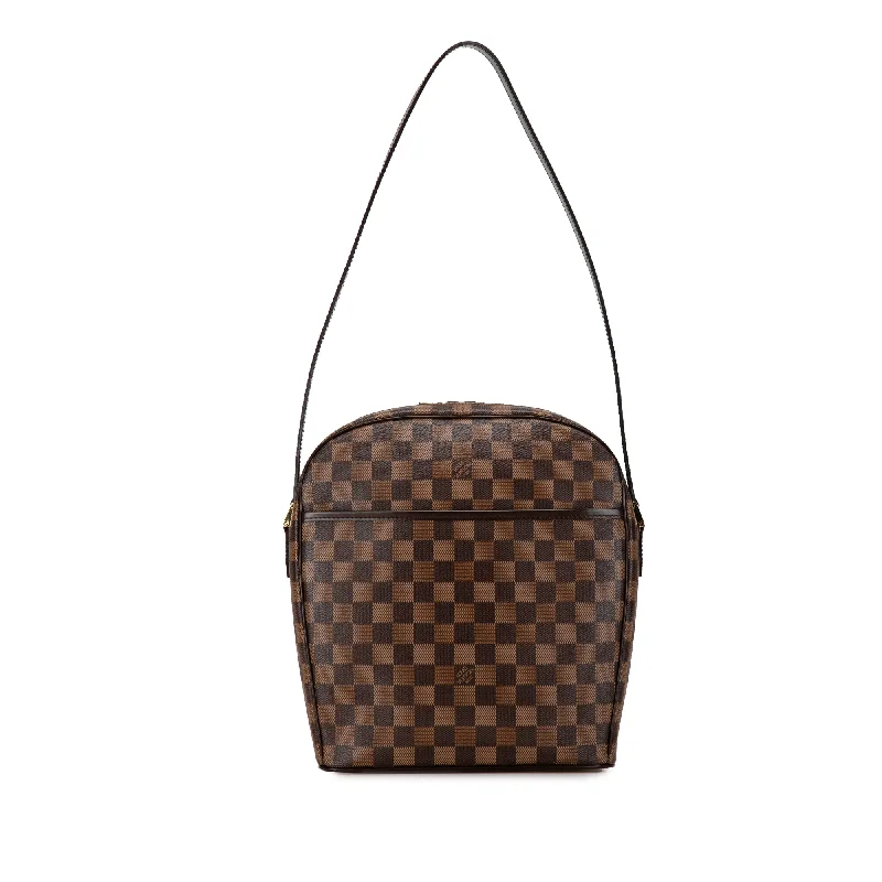 Pvc Shoulder Bag in Clear with Glitter for a Fun and Modern LookBrown Louis Vuitton Damier Ebene Ipanema GM Shoulder Bag Pvc Shoulder Bag in Clear with Glitter for a Fun and Modern LookBrown Louis Vuitton Damier Ebene Ipanema GM Shoulder Bag