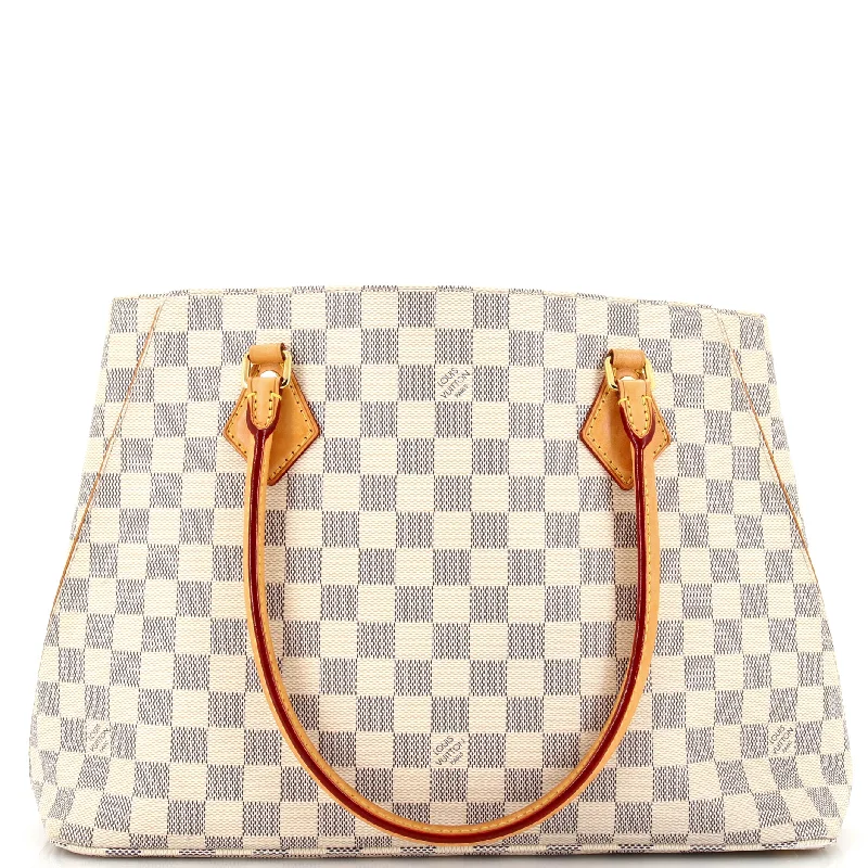 Women's Waterproof Nylon Shoulder Bag in Green for HikingCalvi Handbag Damier