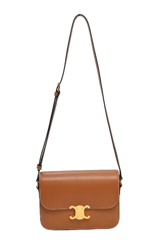 Women's Canvas Shoulder Bag in Navy with Striped Pattern for Beach Trips[WB5743] Celine | Cross-Body Bag