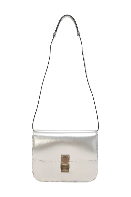 Pvc Shoulder Bag in Clear with Glitter for a Fun and Modern Look[WB6031] Celine | Cross-Body Bag