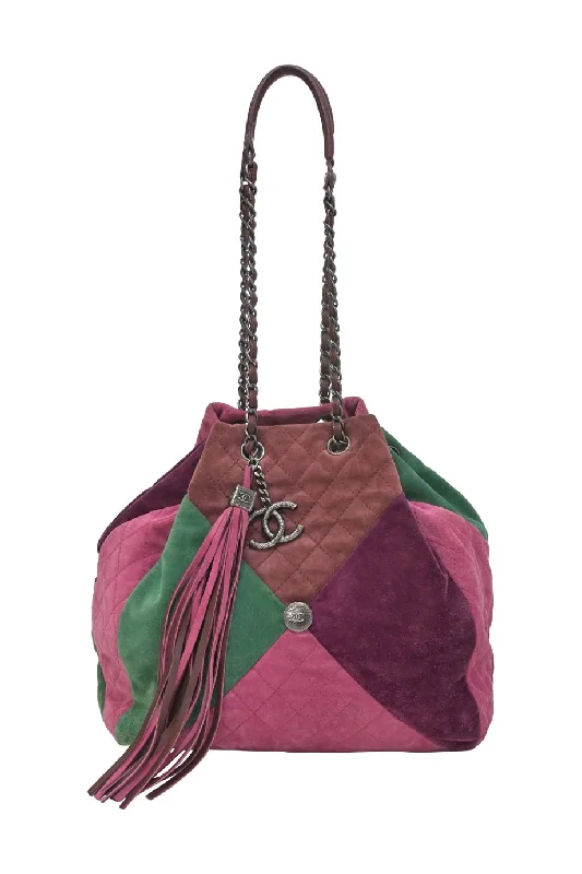 Women's Shoulder Bag with Fringe Details in Brown for a Bohemian Style[WB6296] Chanel | Shoulder Bag